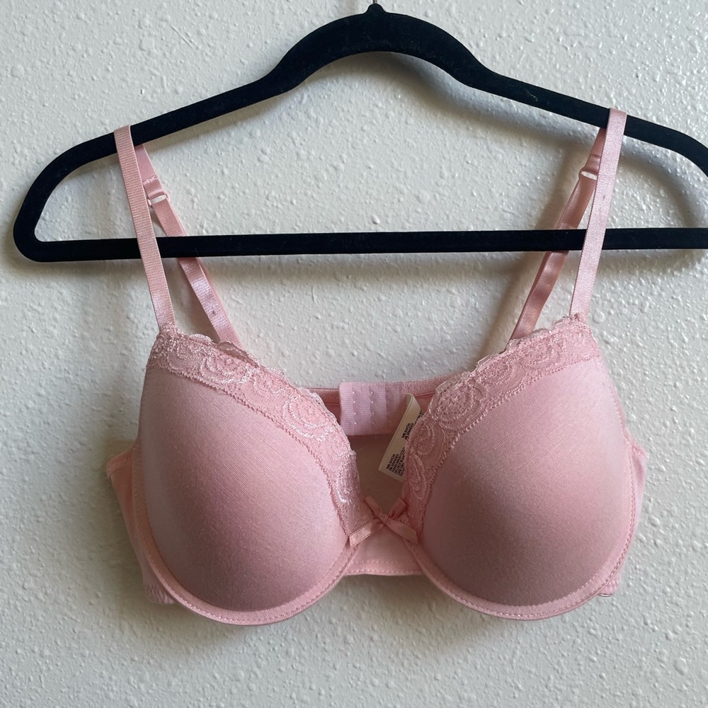 NWOT Floral Light Pink Laura Ashley Bra 36C